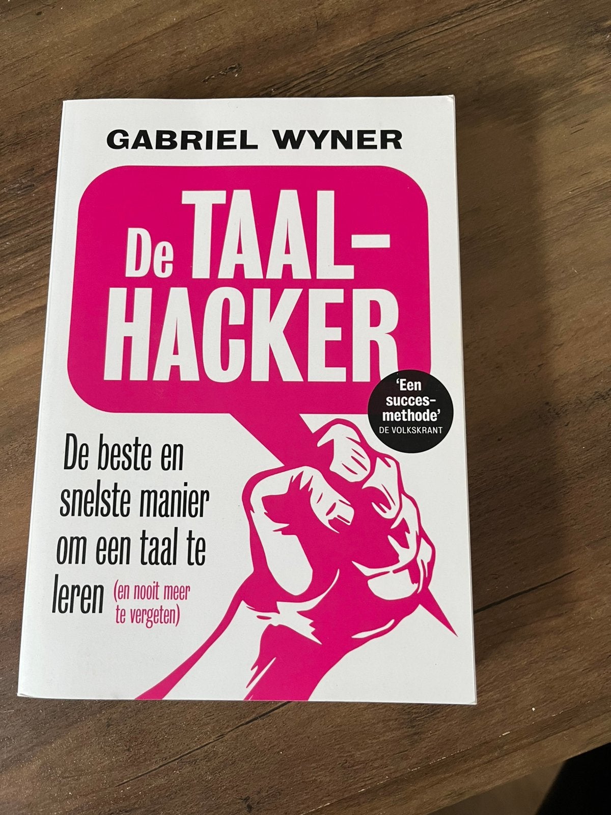Gabriel Wyner - De taalhacker, Boeken, Taal | Overige Talen, Zo goed als nieuw, Ophalen
