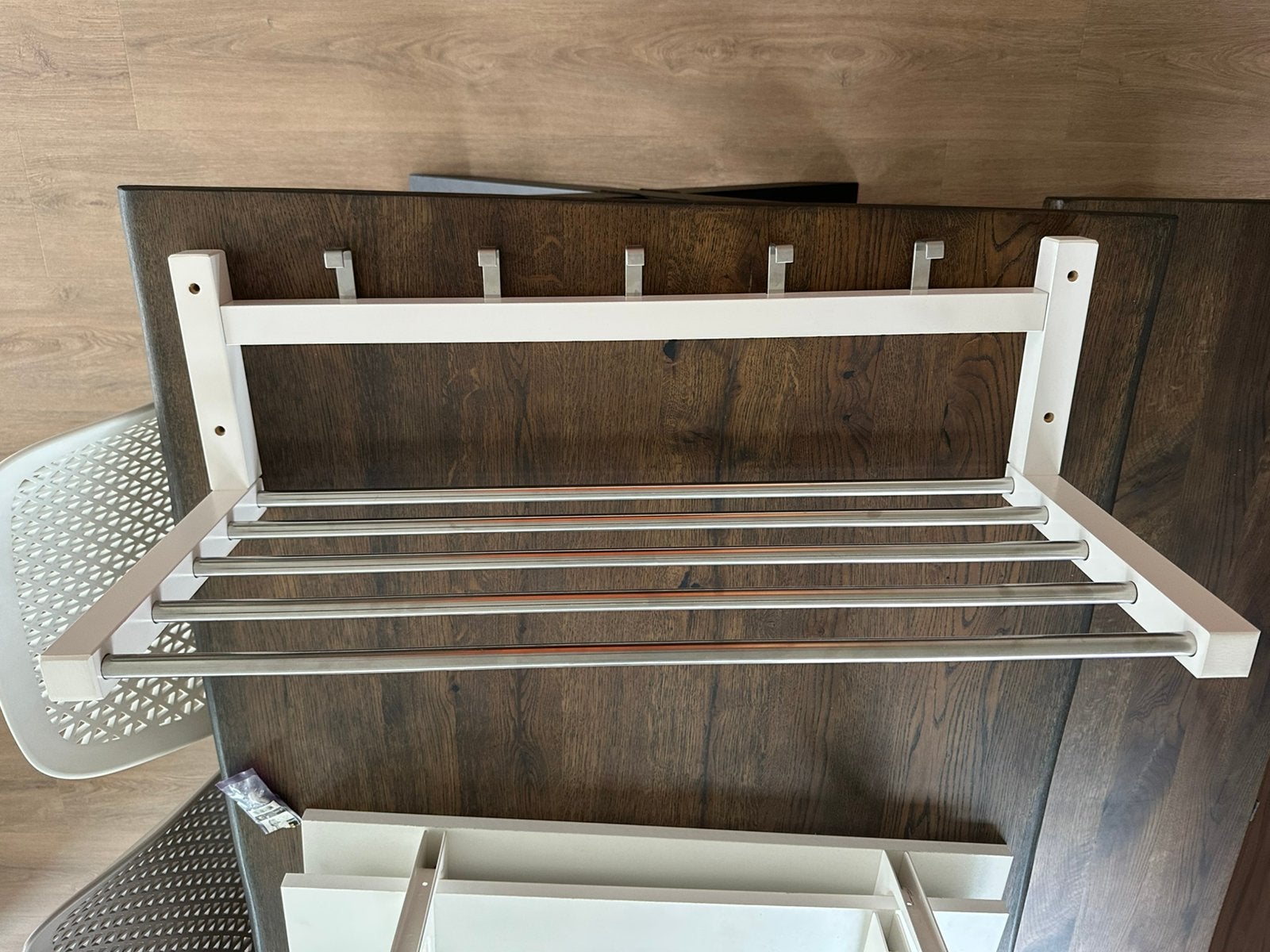 IKEA kapstok TJUSIG, Zo goed als nieuw, Minder dan 100 cm, Hout, Ophalen