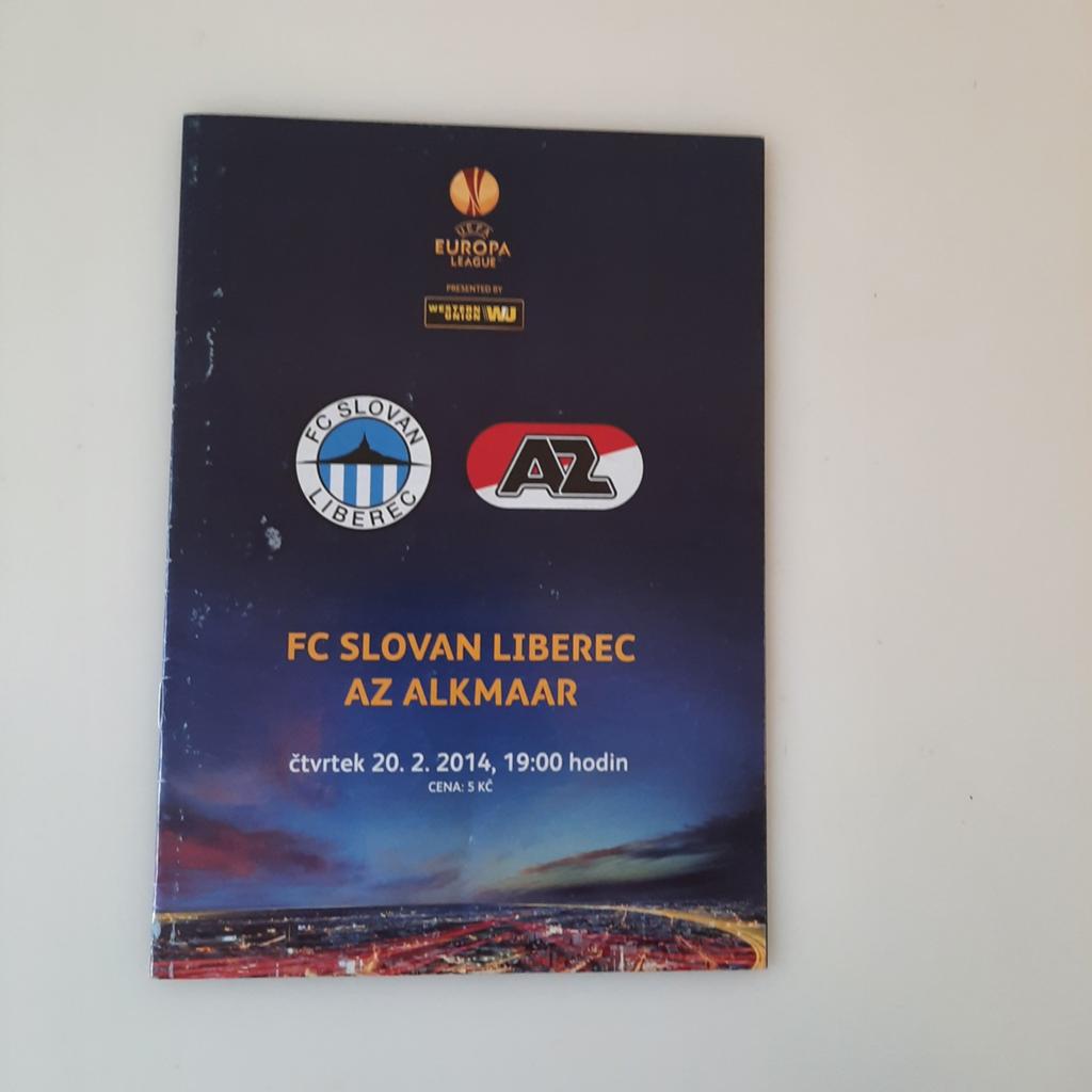 AZ uitwedstrijd SLOVAN LIBEREC in Tsjechië, Verzamelen, Ophalen of Verzenden, Zo goed als nieuw, AZ