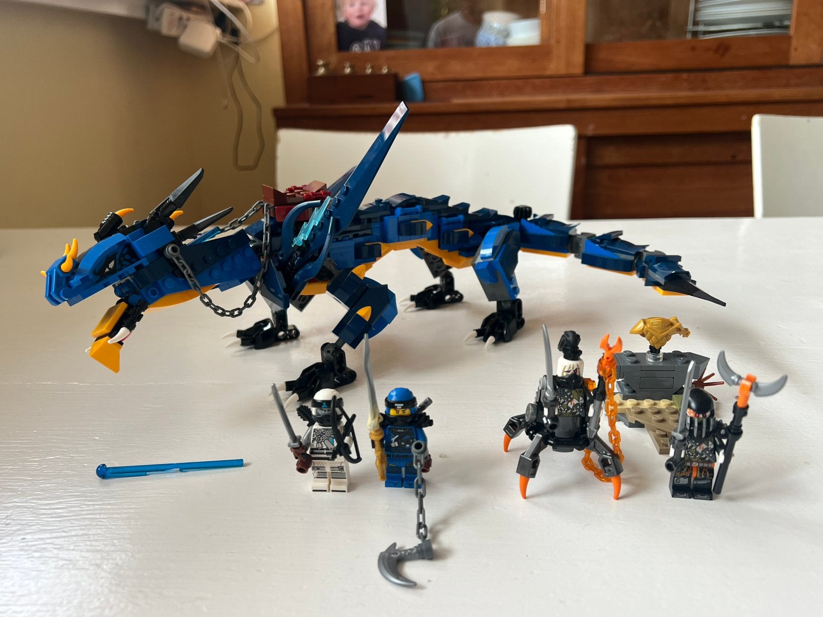Lego Ninjago 70652 Stormbringer compleet!, Kinderen en Baby's, Speelgoed | Duplo en Lego, Lego, Ophalen of Verzenden, Compleet