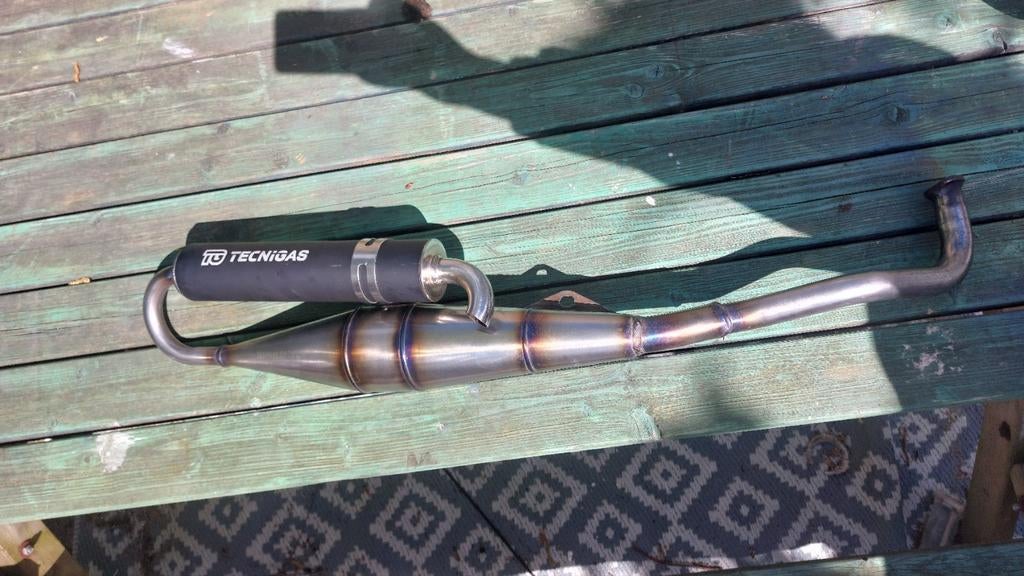 Tomos Technigas uitlaat - gereviseerd, perfecte staat, Ophalen of Verzenden, Zo goed als nieuw, Uitlaat, Tomos