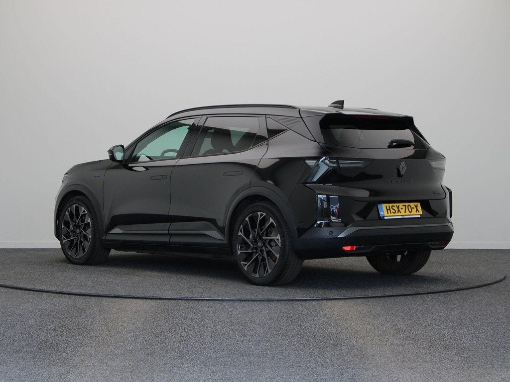 Renault Scenic E-Tech EV87 long range esprit Alpine | Elek., Auto's, Renault, Gebruikt, 40 min, Leder en Stof, Zwart