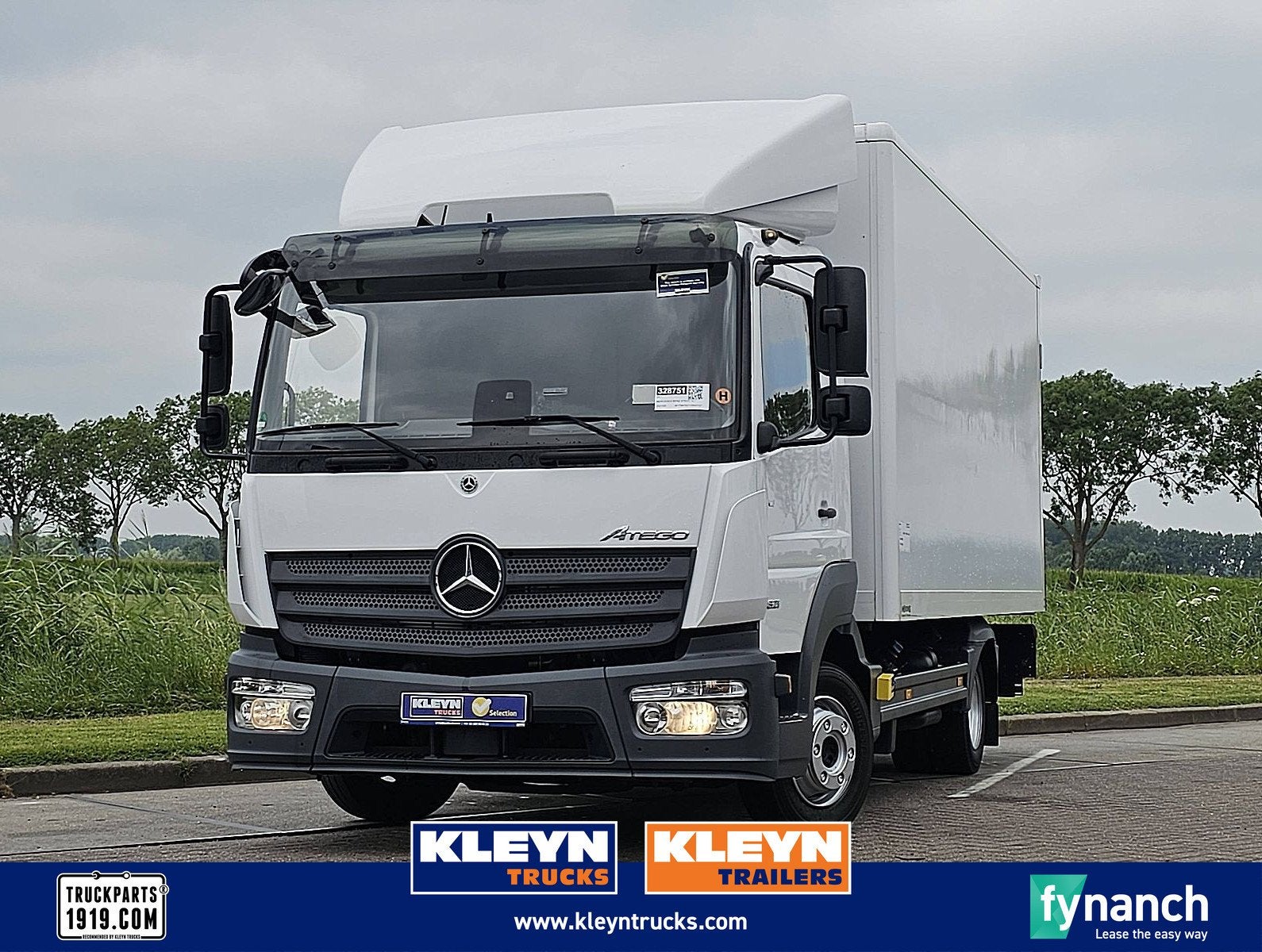 MERCEDES-BENZ ATEGO 821 airco lift side door, Automaat, Euro 6, Wit, Mercedes-Benz