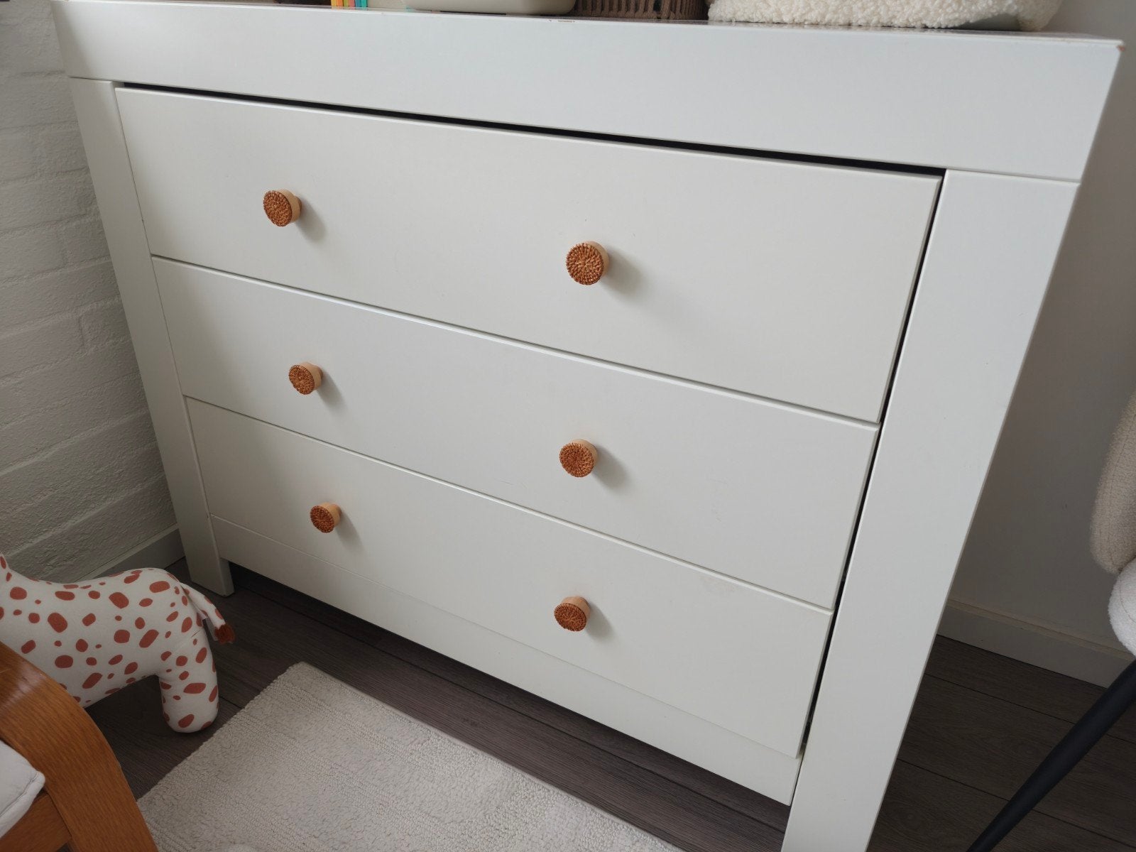 Complete babykamer: Ledikant, commode en kledingkast, Ophalen, Gebruikt, Jongetje of Meisje