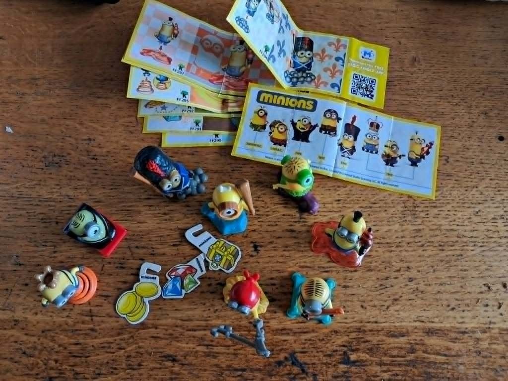 ferrero complete serie minions deel 1 met bpz`s 11,00, Ophalen of Verzenden, Nieuw