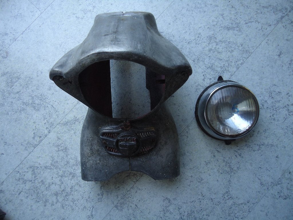 Puch Kikker koplamp- VZ stuur -Hoog stuur en een Apehanger, Verzenden, Gebruikt, Koplamp