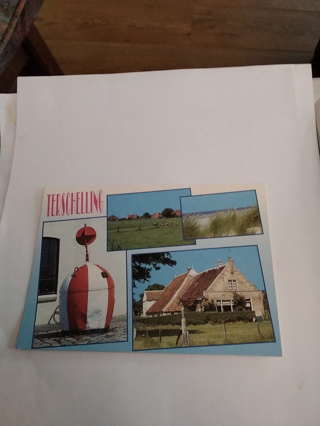 Oude ansichtkaart Terschelling -, Ophalen of Verzenden, 1980 tot heden, Gelopen, Waddeneilanden