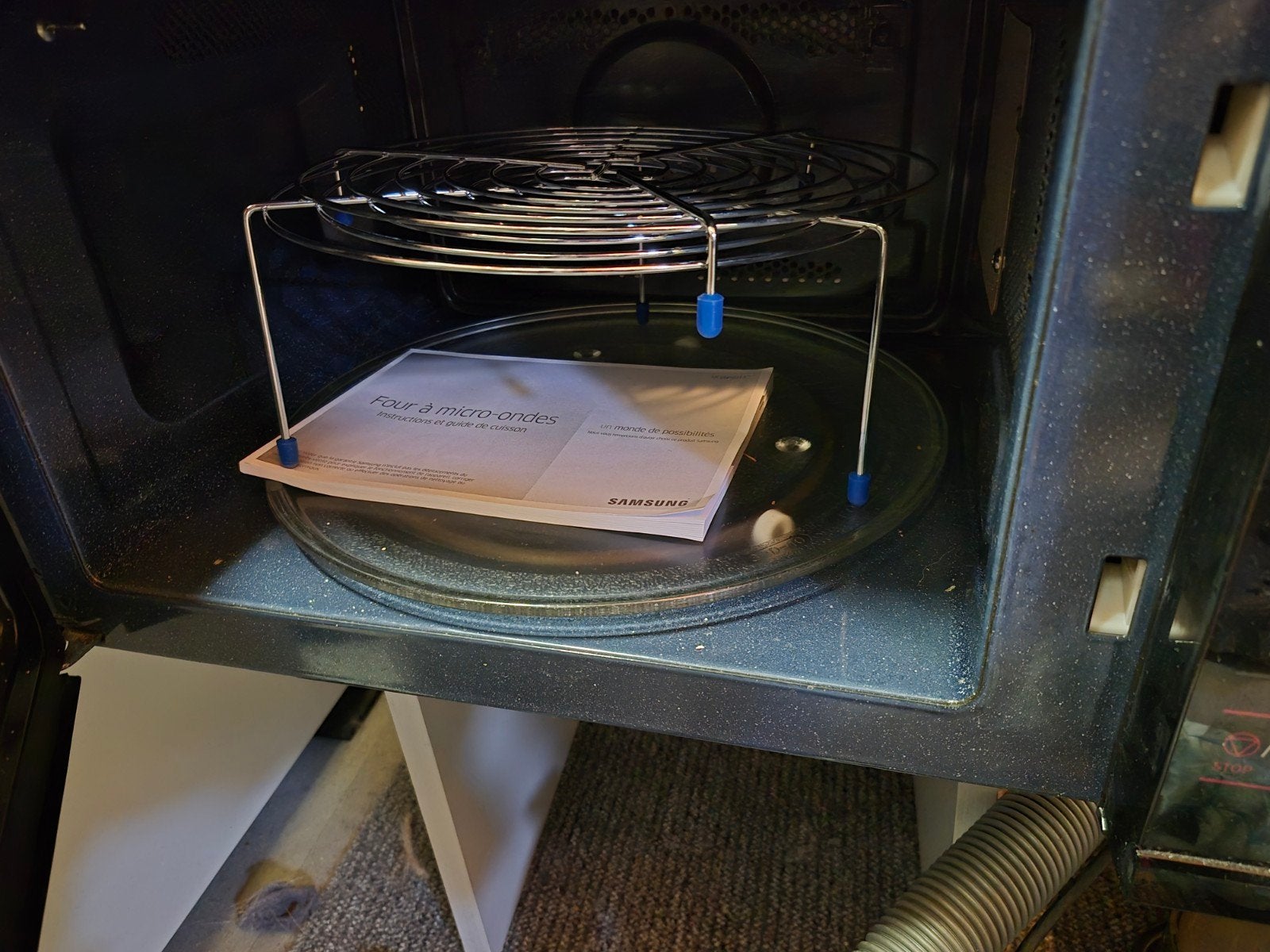combimagnetron Samsung, Ophalen, Zo goed als nieuw