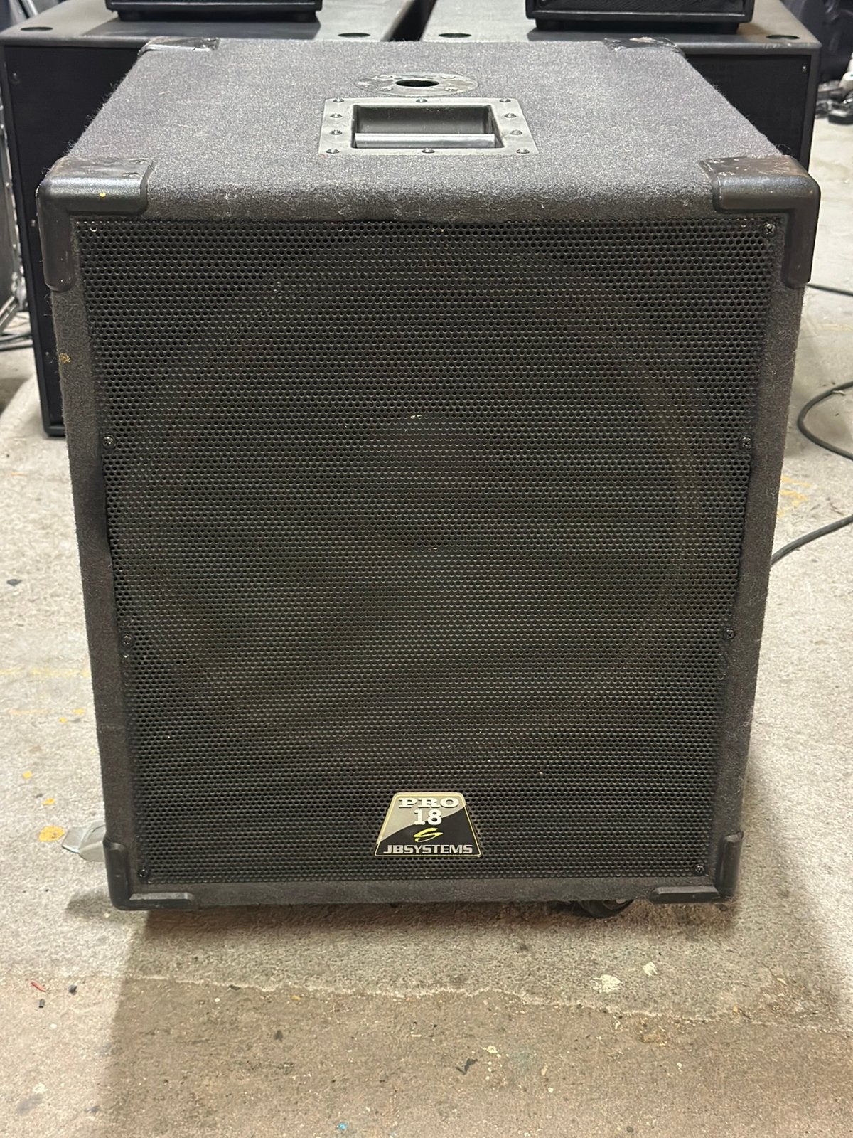 JB Systems Pro Series baskast 18inch, Jb systems, Gebruikt, Overige typen, Ophalen of Verzenden