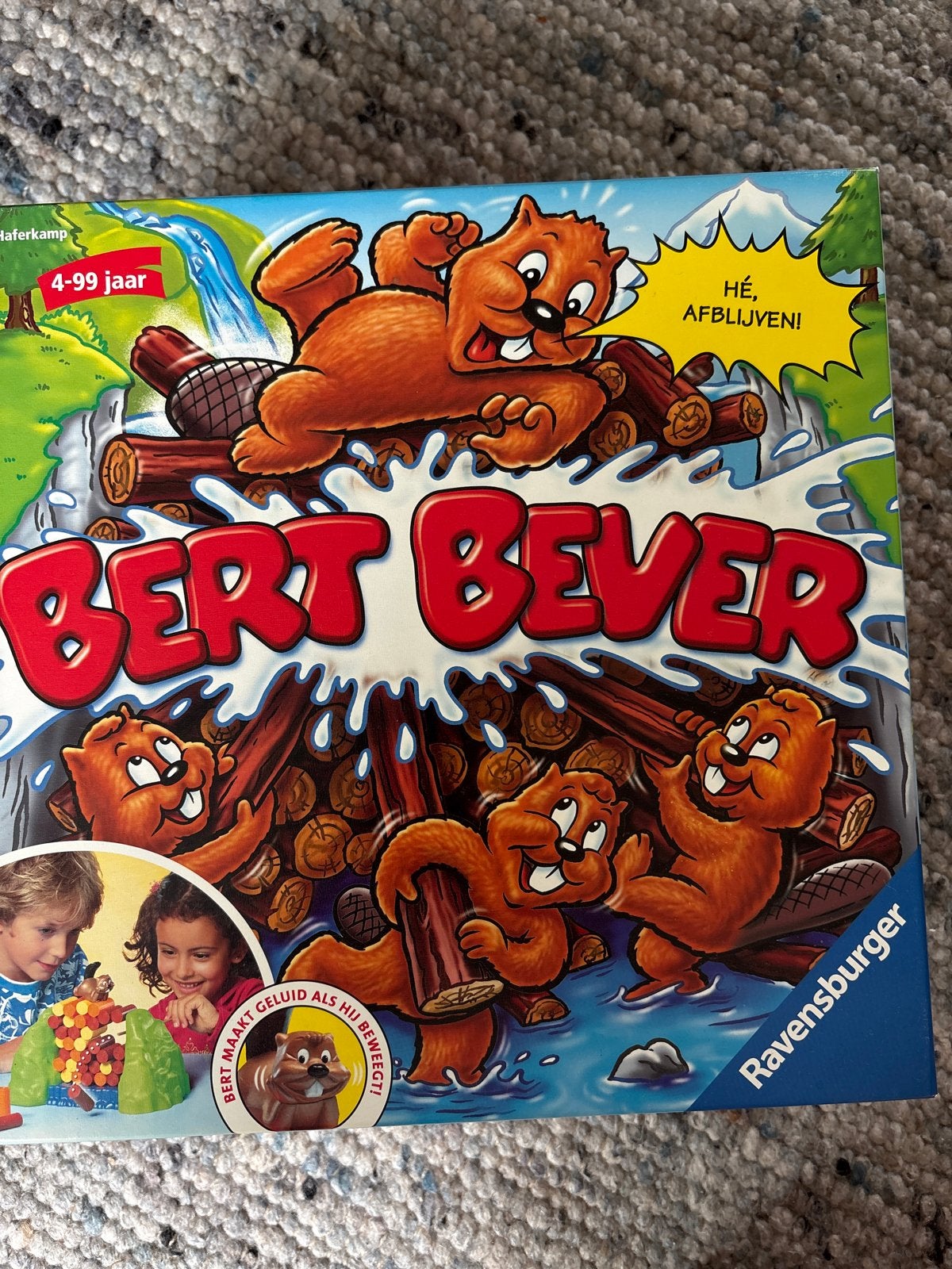 Bert Bever behendigheidsspel van Ravensburger, Een of twee spelers, Ophalen, Gebruikt
