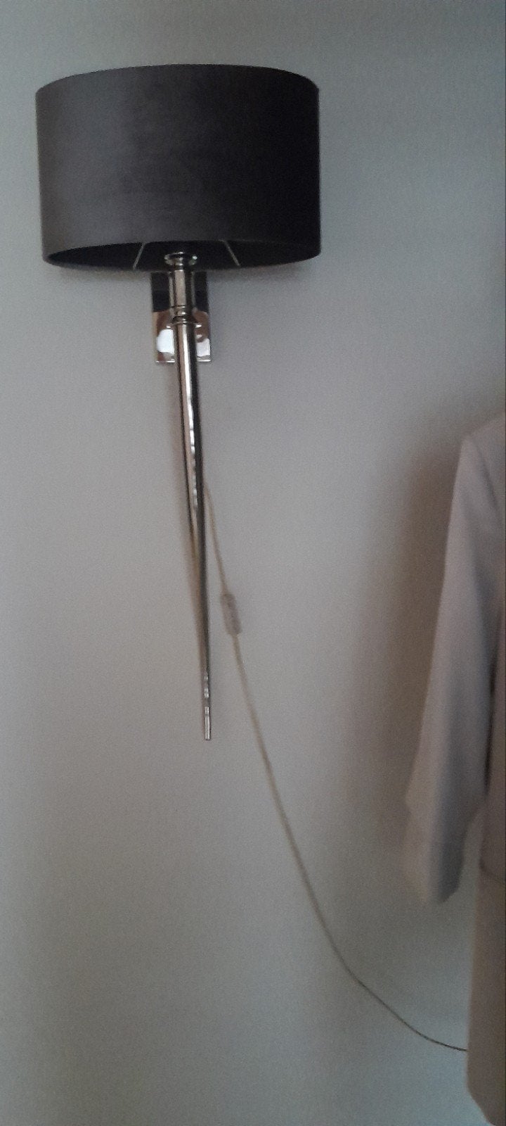 wandlamp ovaal lampenkap., Ophalen of Verzenden