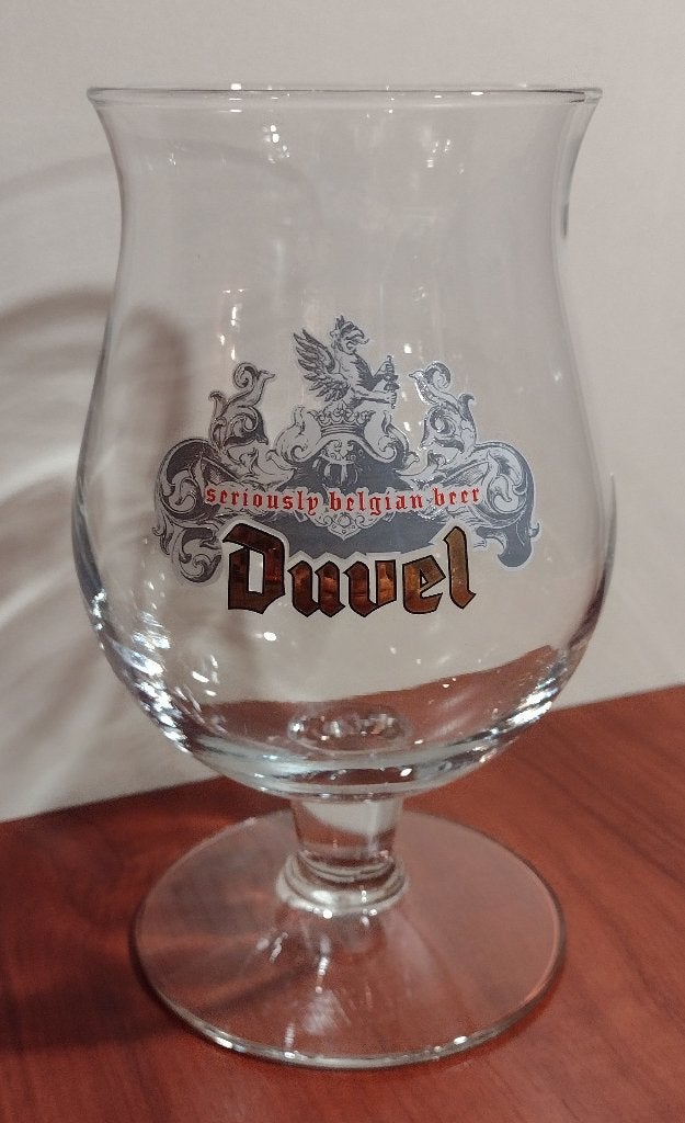 Duvel Art Collection Seriously Belgian Beer 2005. (K), Ophalen of Verzenden, Gebruikt, Glas of Glazen, Duvel