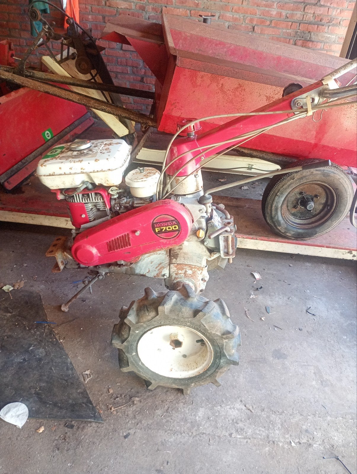 honda f700 met toebehoeren, Ophalen, Gebruikt