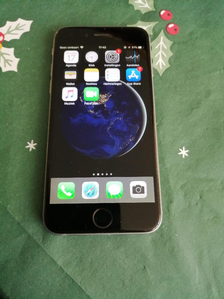 MOET NU WEG!!! IPHONE 6 SMARTPHONE | 16 GIGABYTE TELEFOON, Telecommunicatie, Mobiele telefoons | Apple iPhone, Gebruikt, 16 GB