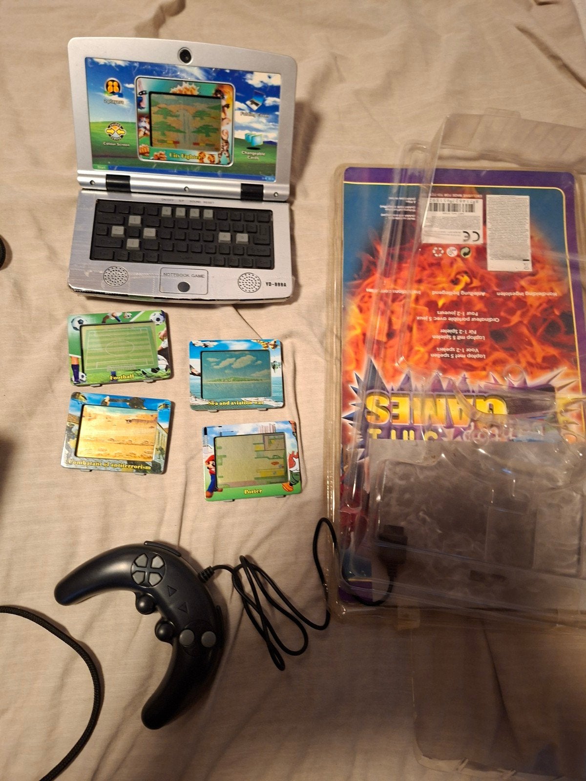 te koop lcd game Vintage Draagbare Laptop Game Console, Spelcomputers en Games, Ophalen of Verzenden, Overige merken, Gebruikt