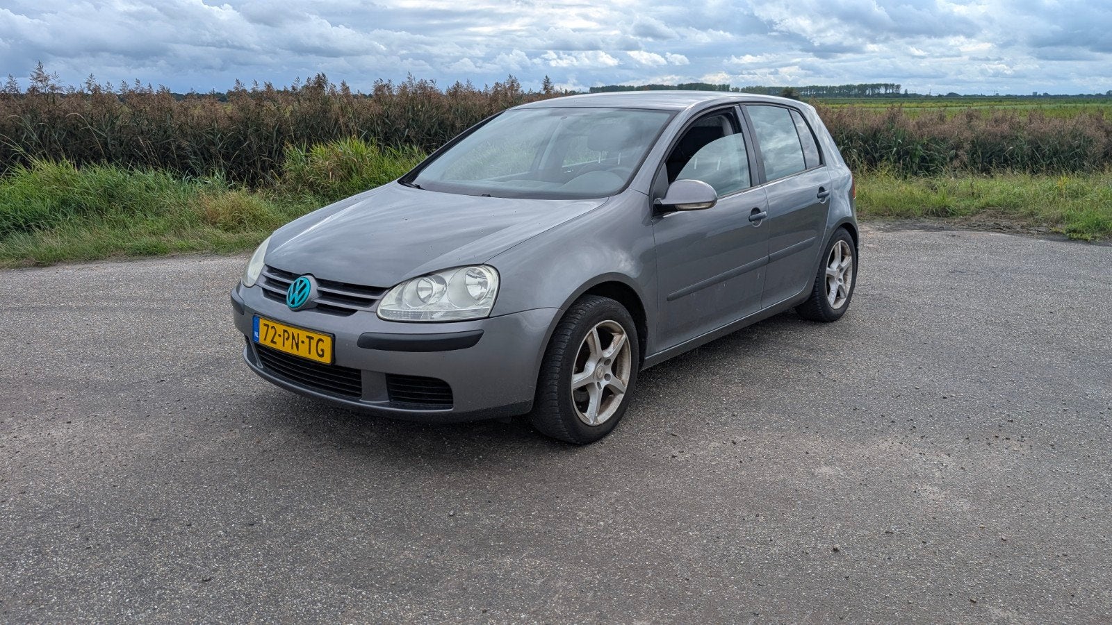 Volkswagen Golf 1.6 16V FSI 85KW 5D 2004 Grijs, Auto's, Voorwielaandrijving, 4 cilinders, 620 kg, Origineel Nederlands