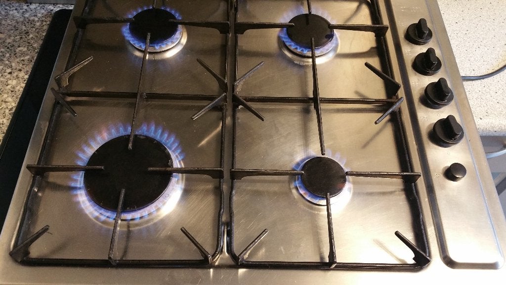Inbouw Zanussi kookplaat+elektrisch ontsteking werkt Perfect, Ophalen, 4 kookzones, Zo goed als nieuw, Energieklasse A of zuiniger