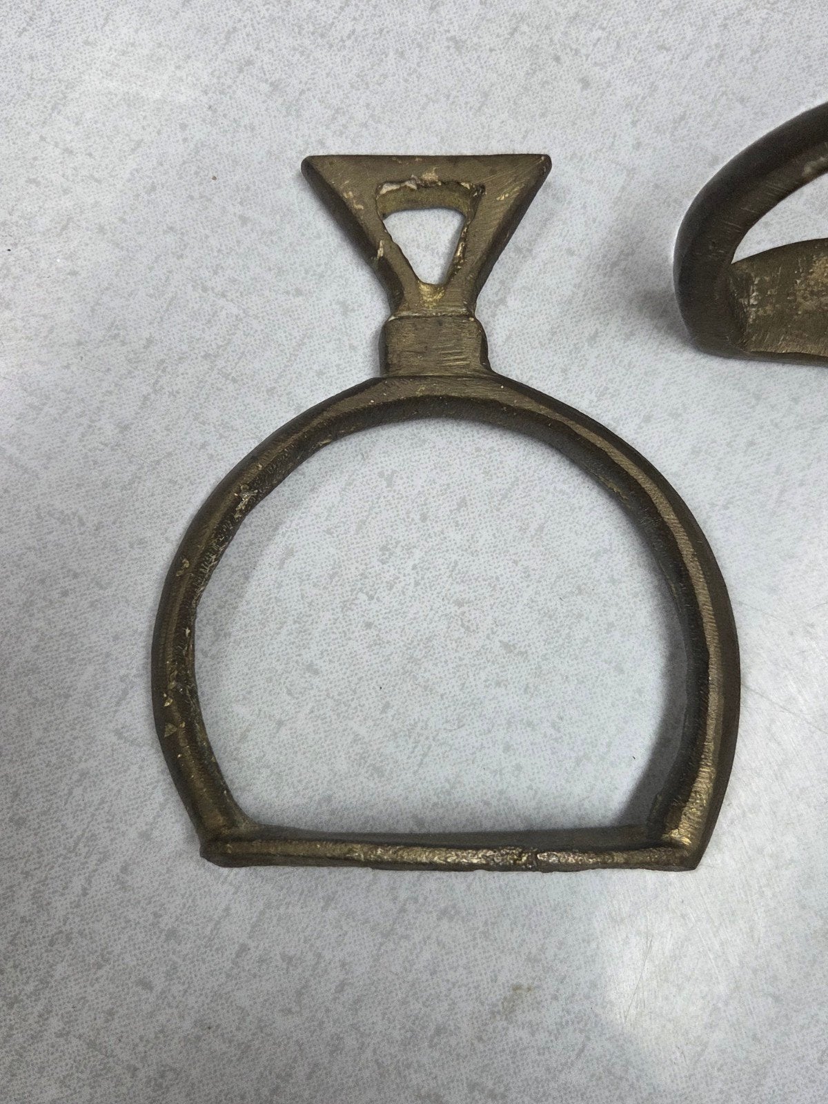 Antieke Messing Stijgbeugels, Ophalen of Verzenden