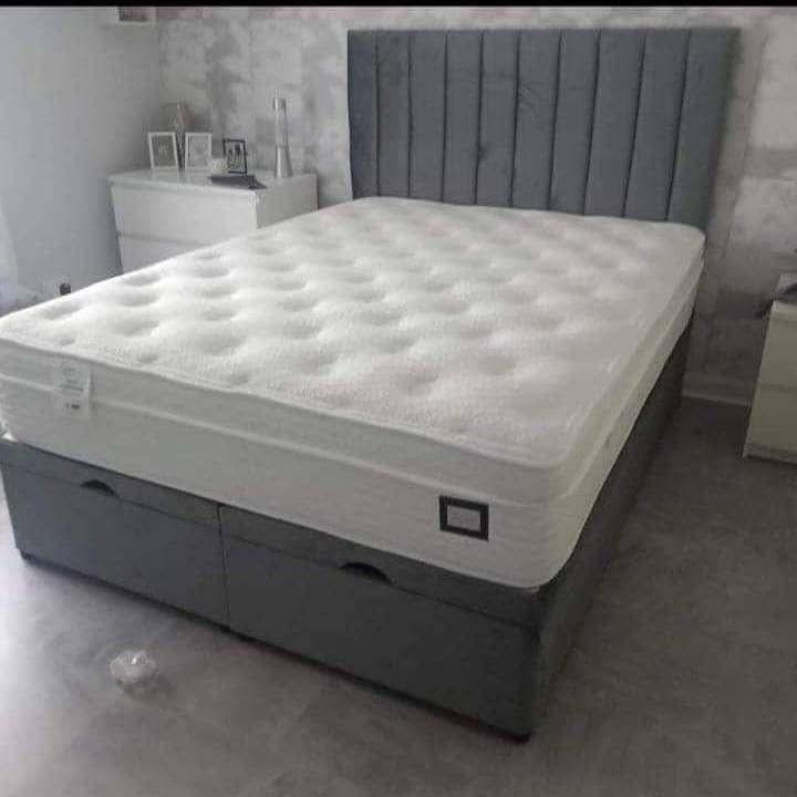 Luxe Divan Bed met Opbergruimte - Diverse Maten, Ophalen of Verzenden, 160 cm, Nieuw, Tweepersoons