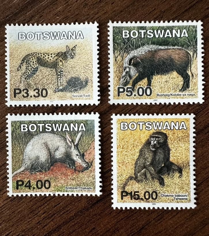 Botswana 2002 Dieren - Postfris apen, Ophalen of Verzenden, Postfris