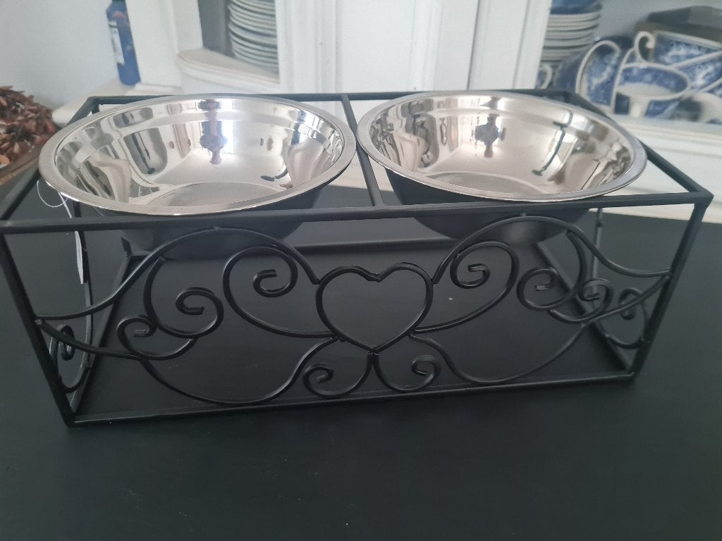 Voederbak voor hond of kat nieuw merk clayre & Eef
