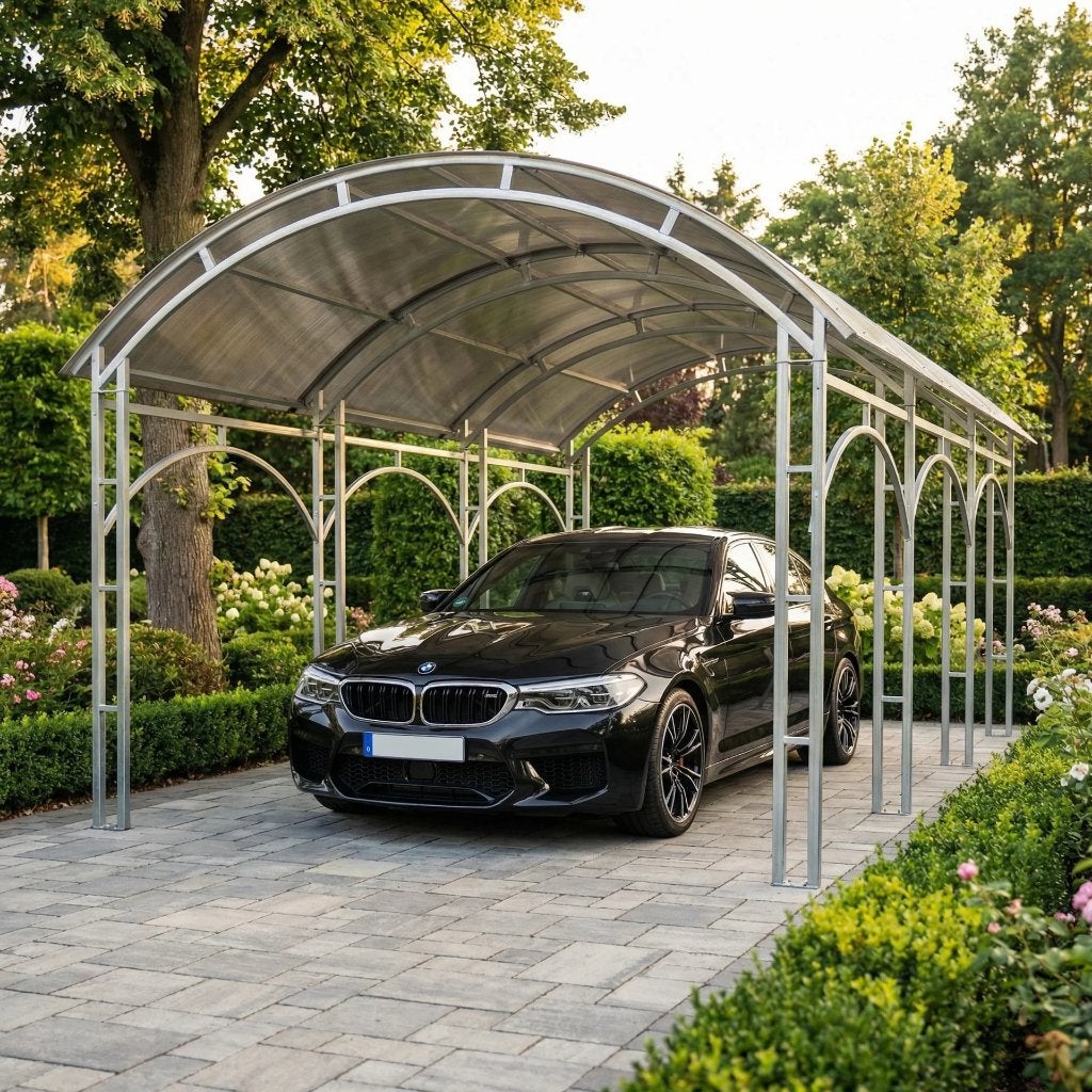 Garten Dream Carport – 3,32 m breed – lengtes van 4/6/8/10 m, Verzenden, Nieuw, Carport