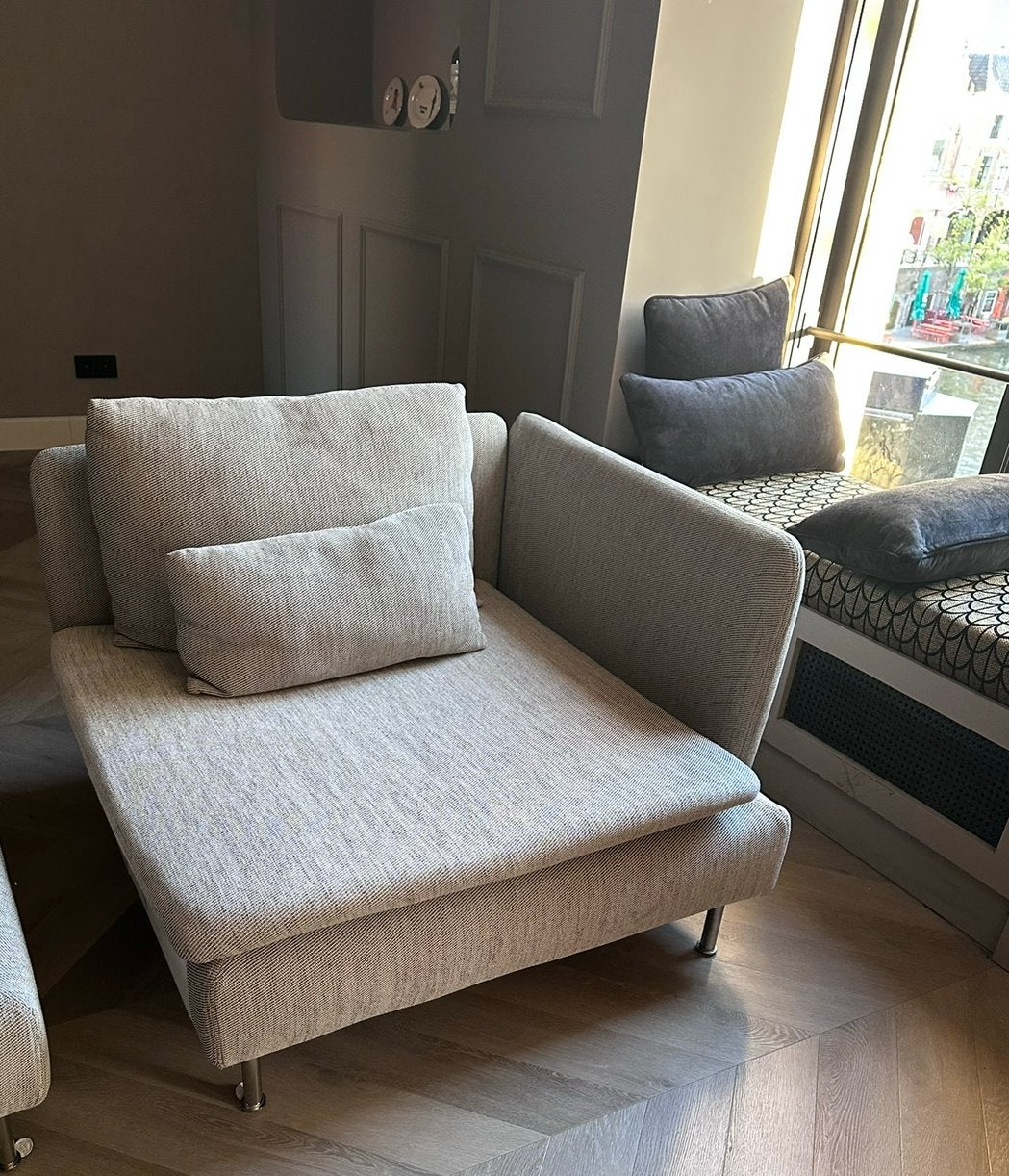 Ikea Soderhamn stoel, Ophalen, 50 tot 100 cm, Vierkant, 50 tot 100 cm