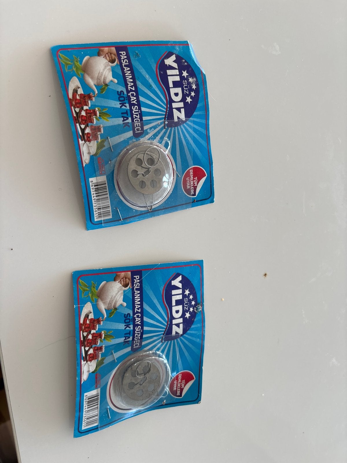 Roestvrijstalen theefilter voor Turkse theepotten, Overige typen, Ophalen of Verzenden, Metaal, Overige merken
