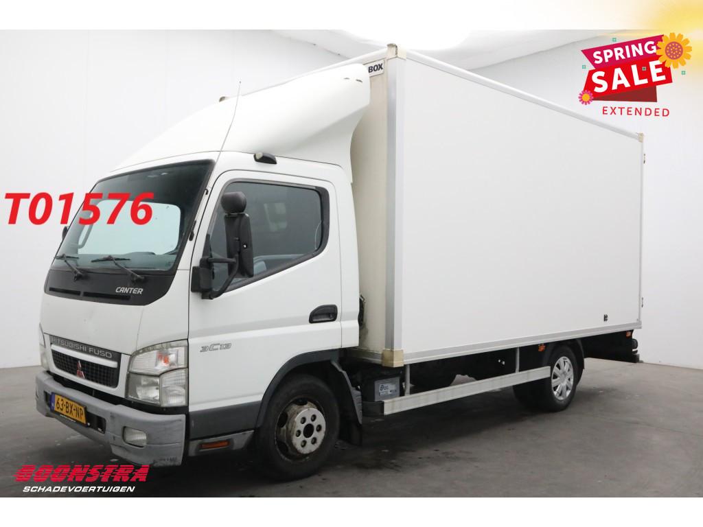 Mitsubishi Canter 3C13 3.0 DI Koffer Airco (bj 2006), Auto's, Bestelauto's, Gebruikt, Startonderbreker, 4 cilinders, Wit