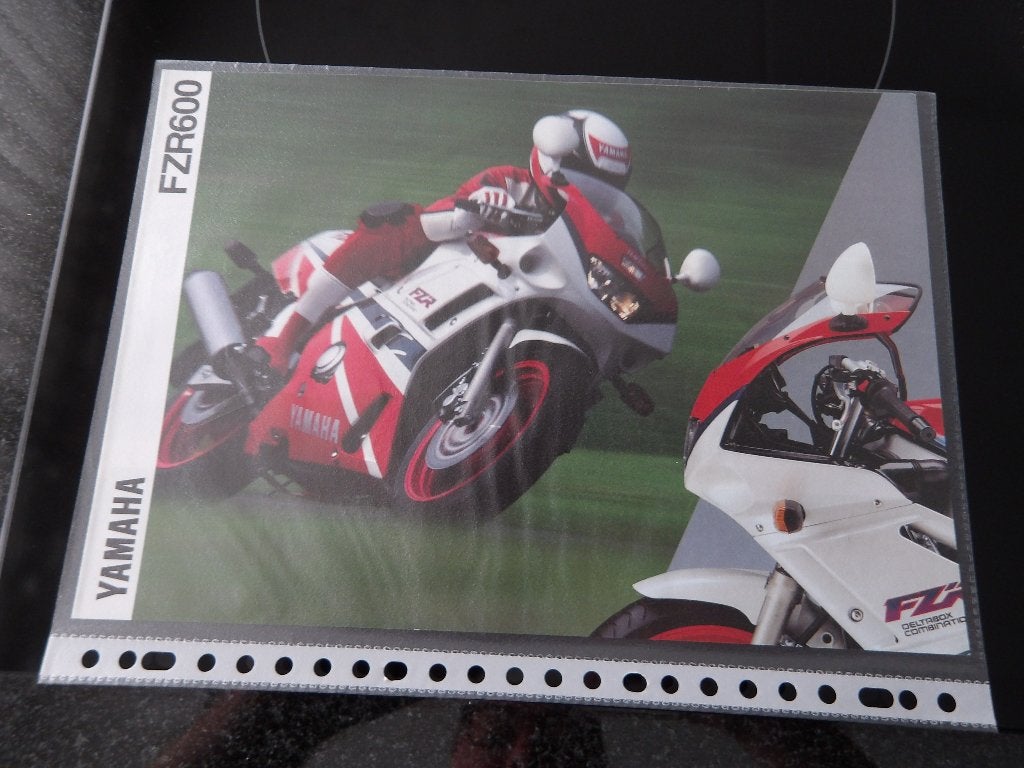 Yamaha FZR600 Promotie Materiaal / Folder, Ophalen of Verzenden, Yamaha