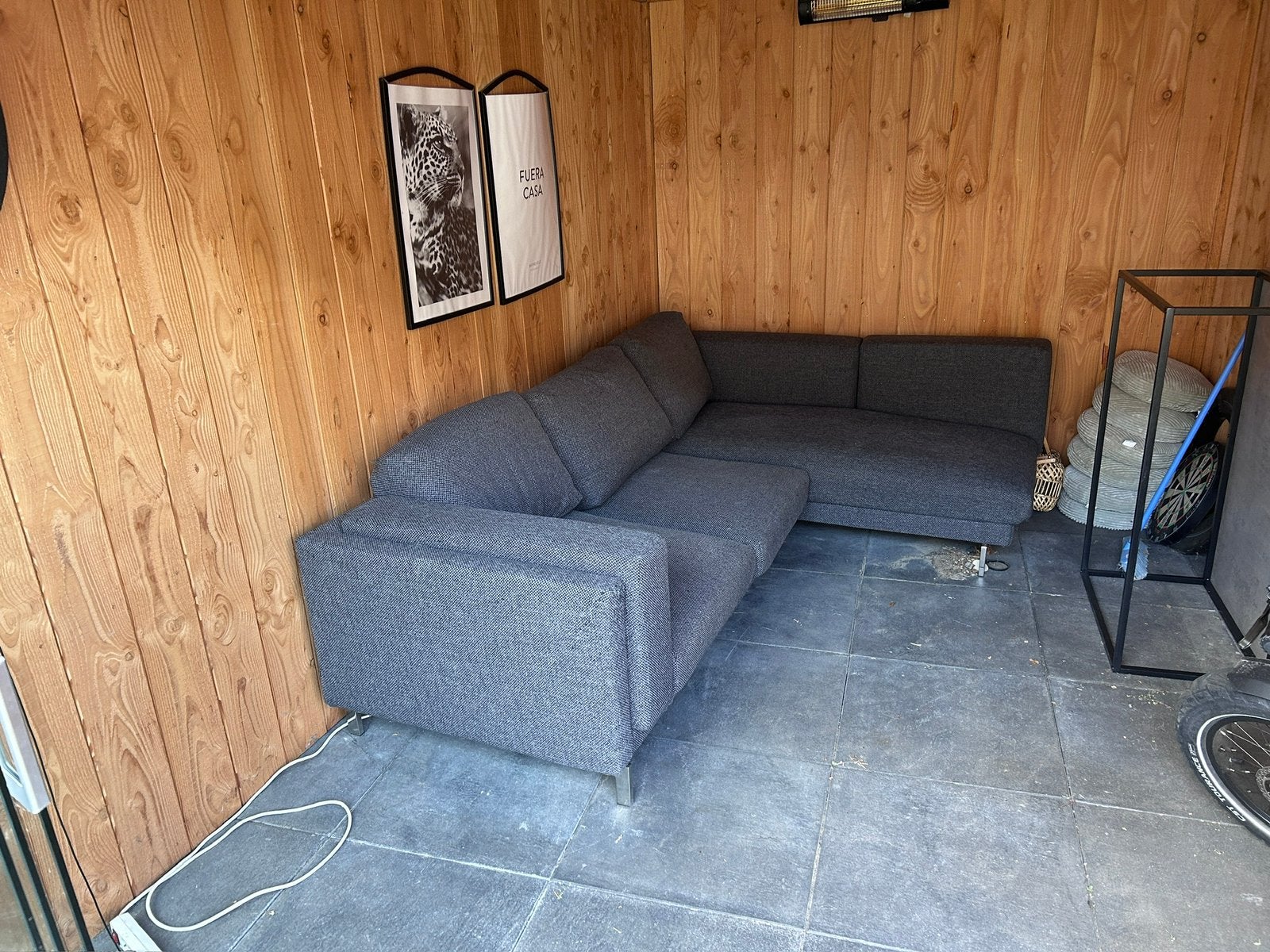 Hoekbank 270x180cm, Huis en Inrichting, Banken | Bankstellen, Ophalen, 250 tot 300 cm, Gebruikt, Hoekbank