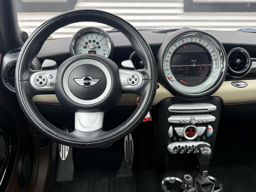 Mini Mini Clubman 1.6 Cooper S Navi|Schuifdak|Leder|Stoelver, Auto's, Euro 5, Stof, Gebruikt, Clubman