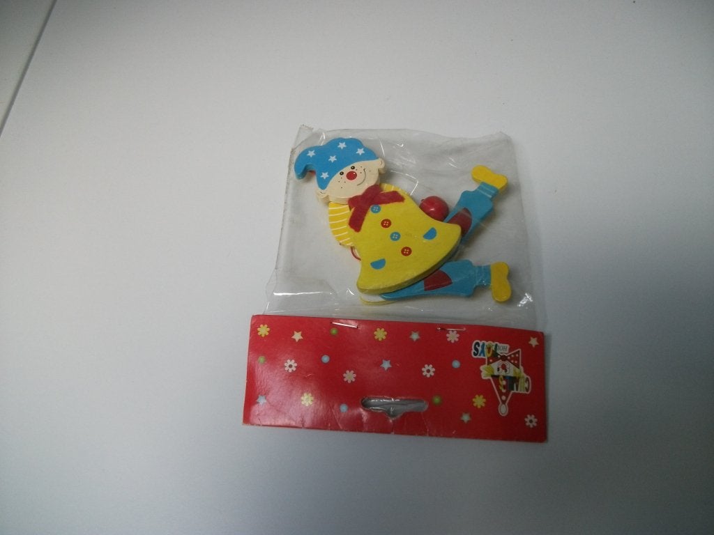 Trekpopje clown(nieuw), Ophalen of Verzenden, Nieuw