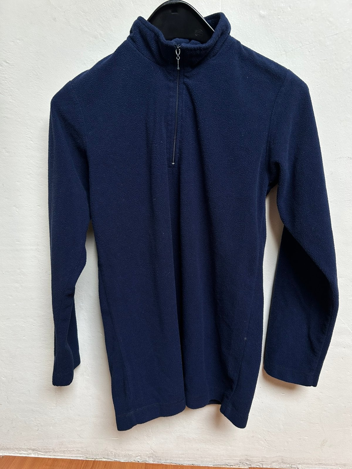 Donkerblauwe fleece ski pully, Mountain Peak, mt S, Ophalen of Verzenden, Zo goed als nieuw, Maat 36 (S), Trui