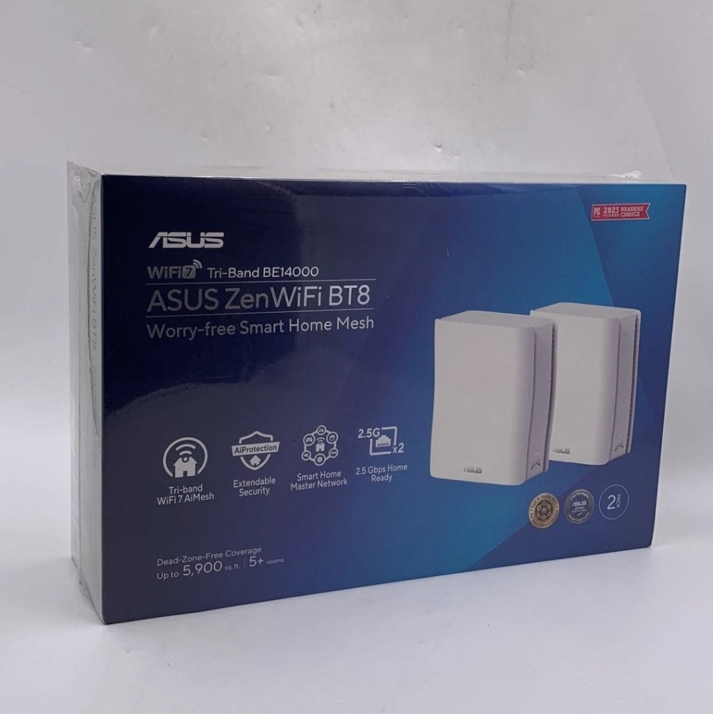 ASUS Zenwifi BT8 2-pack NIEUW in gesealde verpakking!, Computers en Software, Routers en Modems, Ophalen of Verzenden, Nieuw, Router