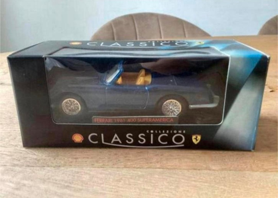 Ferrari 400 Superamerica 1961 – Shell Classico modelauto, Hobby en Vrije tijd, Modelauto's | 1:32, Nieuw, Auto, Overige merken