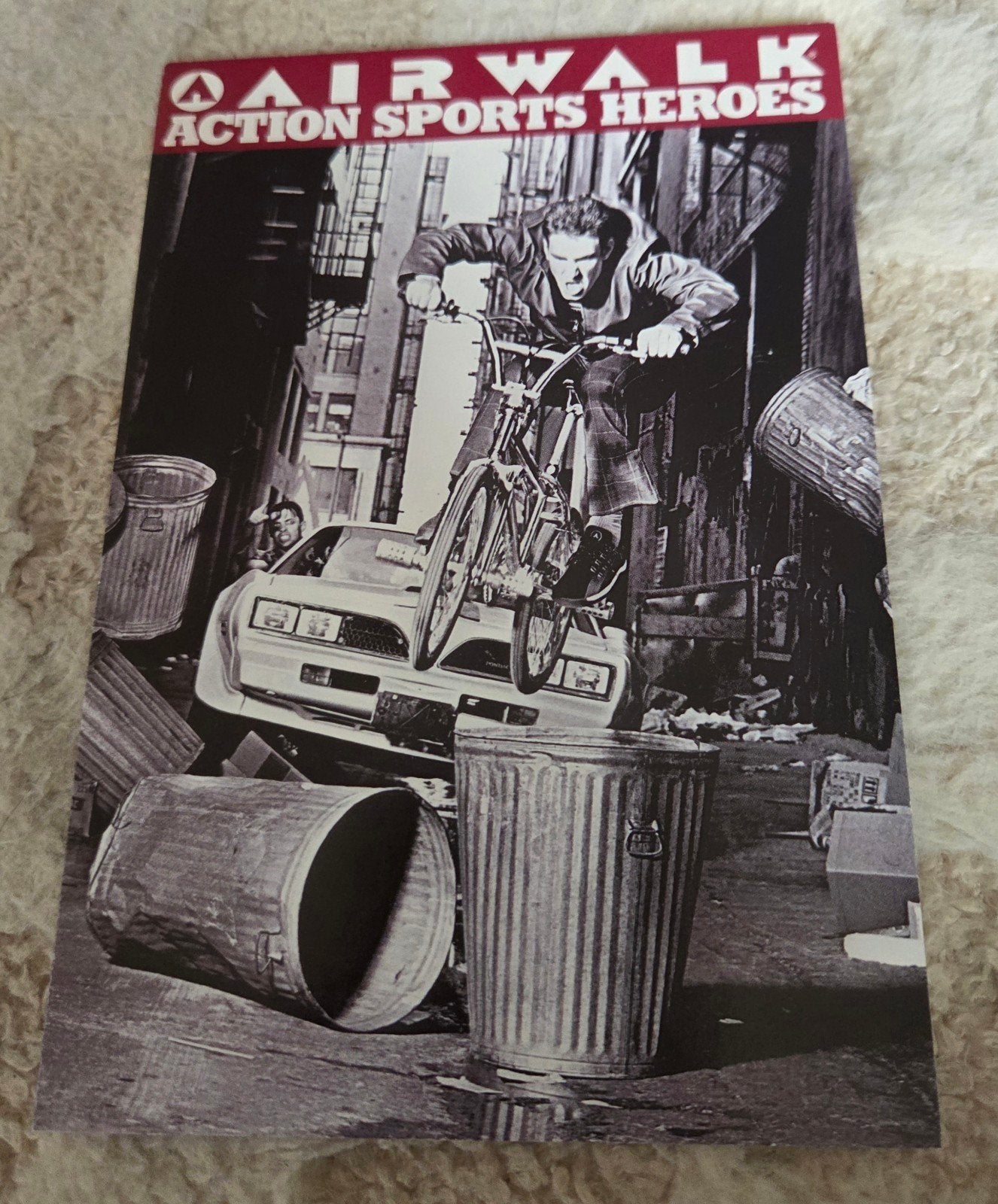 Airwalk Action Sports Heroes Postcard - Jaren '90, Verzenden, 1980 tot heden, Ongelopen, Overige thema's