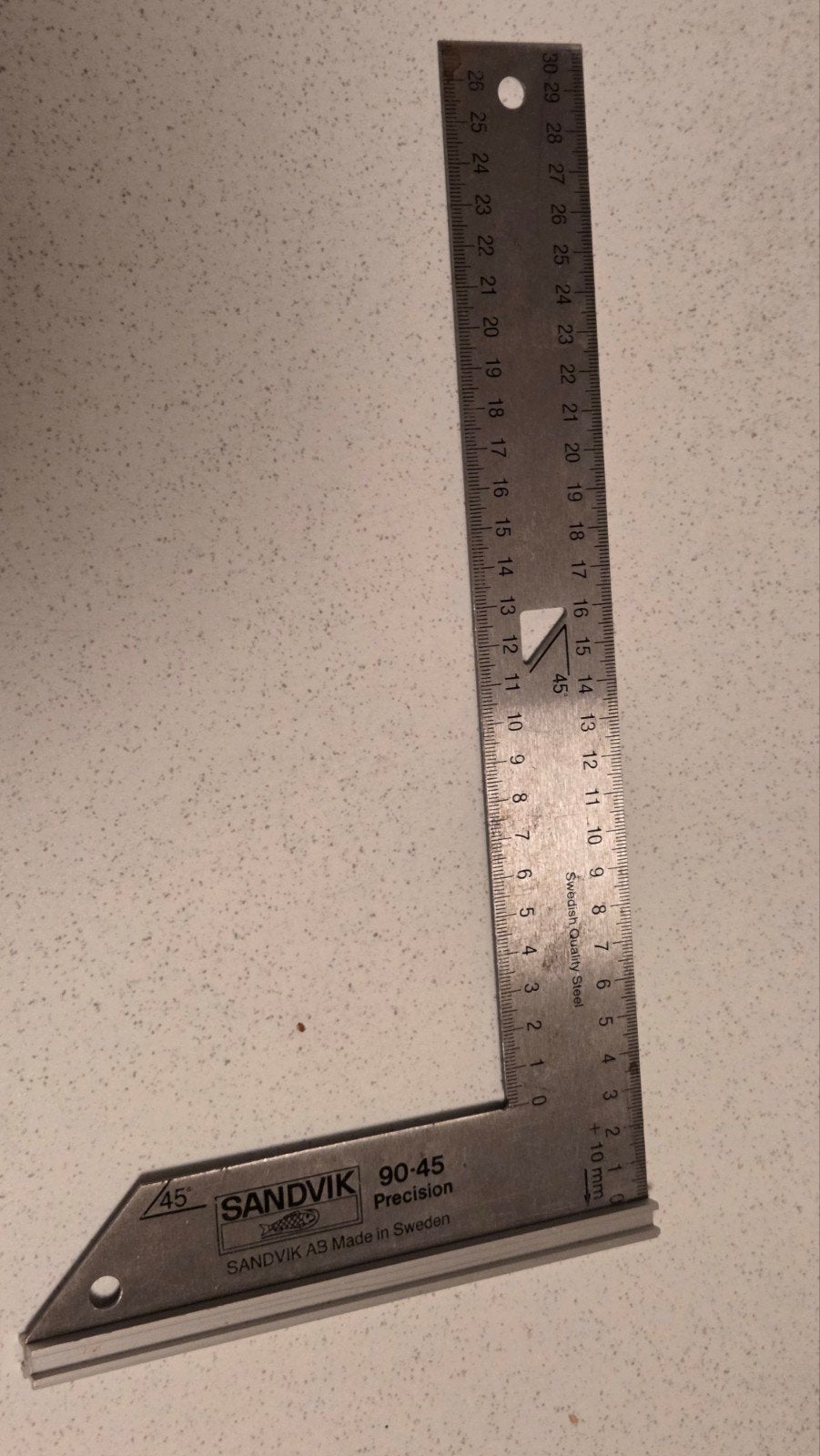 Sandvik 90-45 Precision Winkelhaak, Ophalen of Verzenden, Zo goed als nieuw, Overige typen, Overige merken