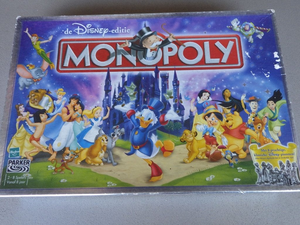 Monopoly de Disney editie, Ophalen
