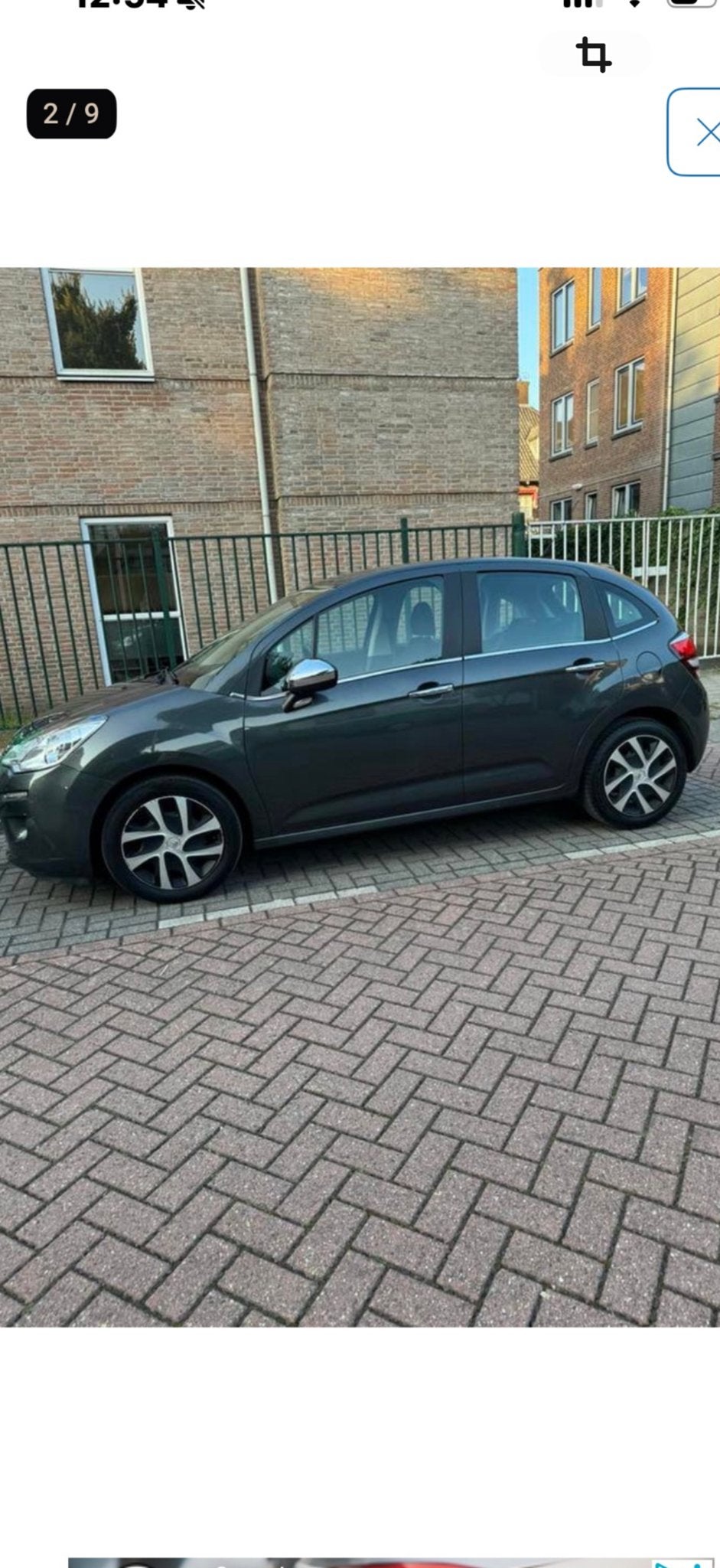 Citroën C3 1.0 I 50KW 2014 Grijs, Voorwielaandrijving, 450 kg, 31 €/maand, 948 kg
