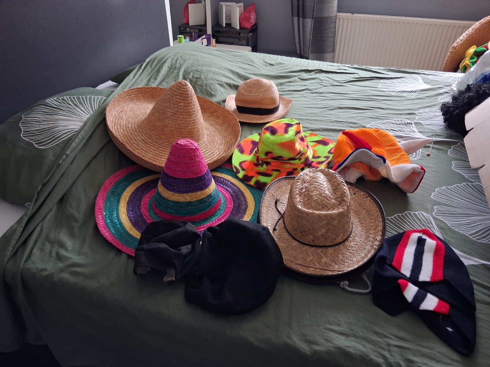 Diverse hoeden en petten voor elk feestje of thema, Ophalen, Gedragen, One size fits all, Hoed