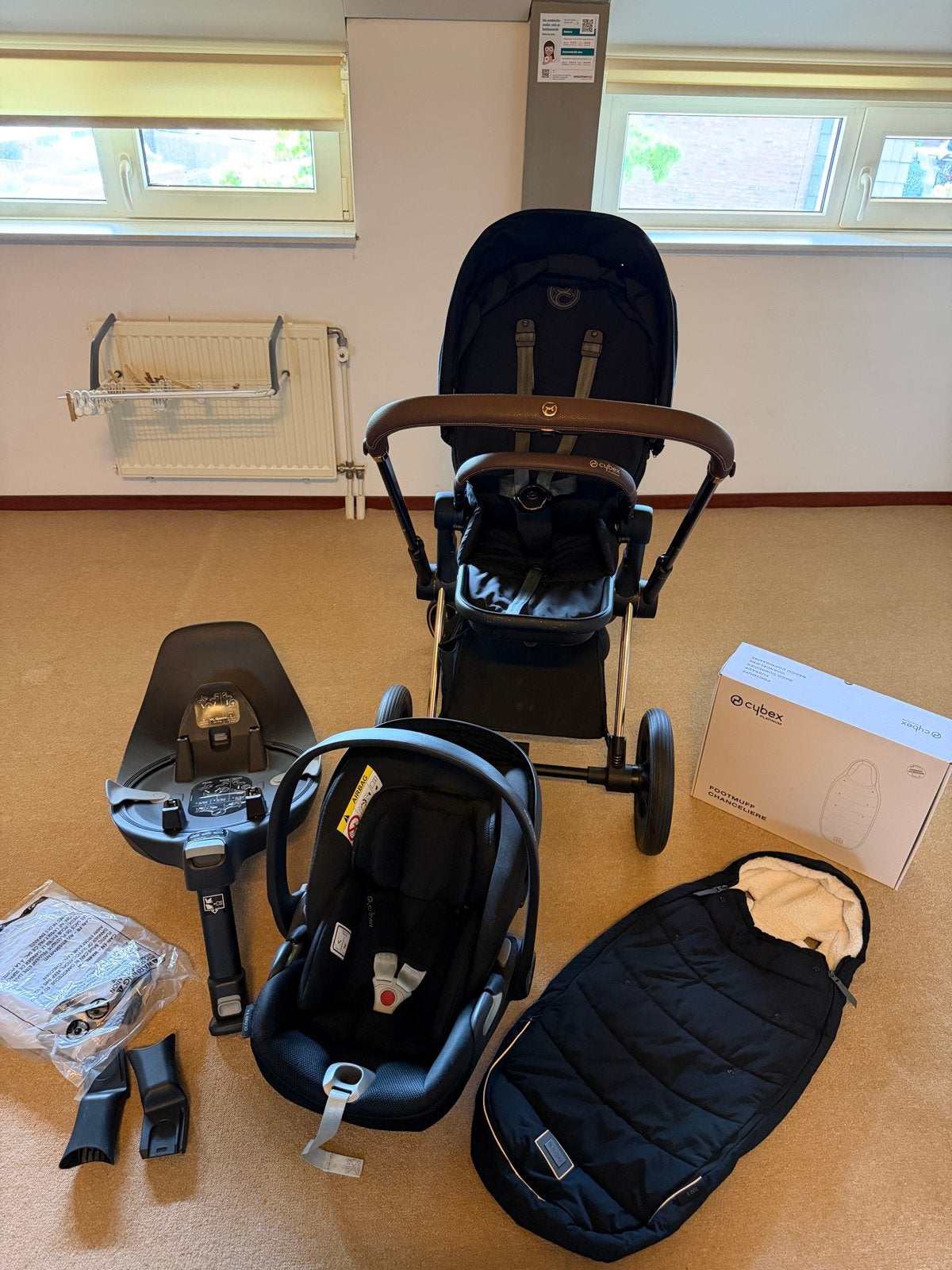 Cybex Priam Compleet: Kinderwagen, Autostoel, Isofix, Voeten, Kinderen en Baby's, Kinderwagens en Combinaties, Overige merken