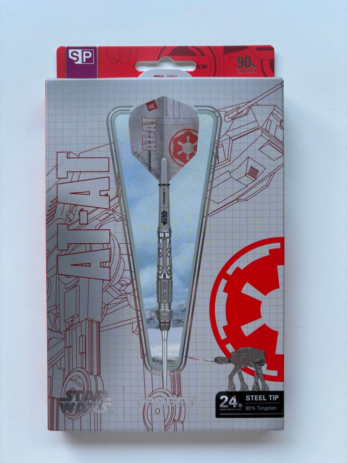 Target dartpijlen Star Wars AT-AT Darts 24g Steel Tip, Ophalen of Verzenden, Nieuw, Pijlen