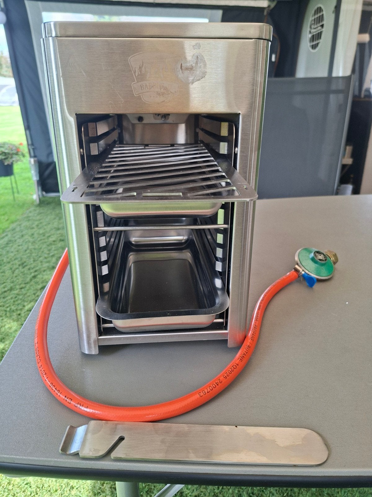 barbecue gril, Ophalen of Verzenden, Zo goed als nieuw