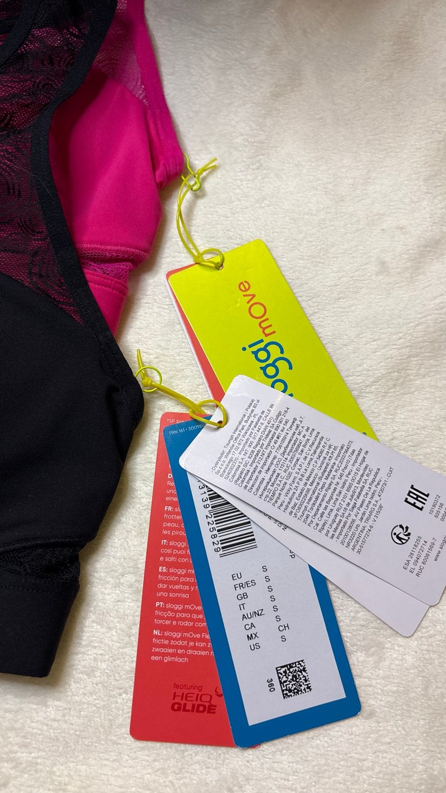 2x Sloggi Sport BH's - Maat S, Kleding | Dames, Ondergoed en Lingerie, Verzenden, Zwart, BH