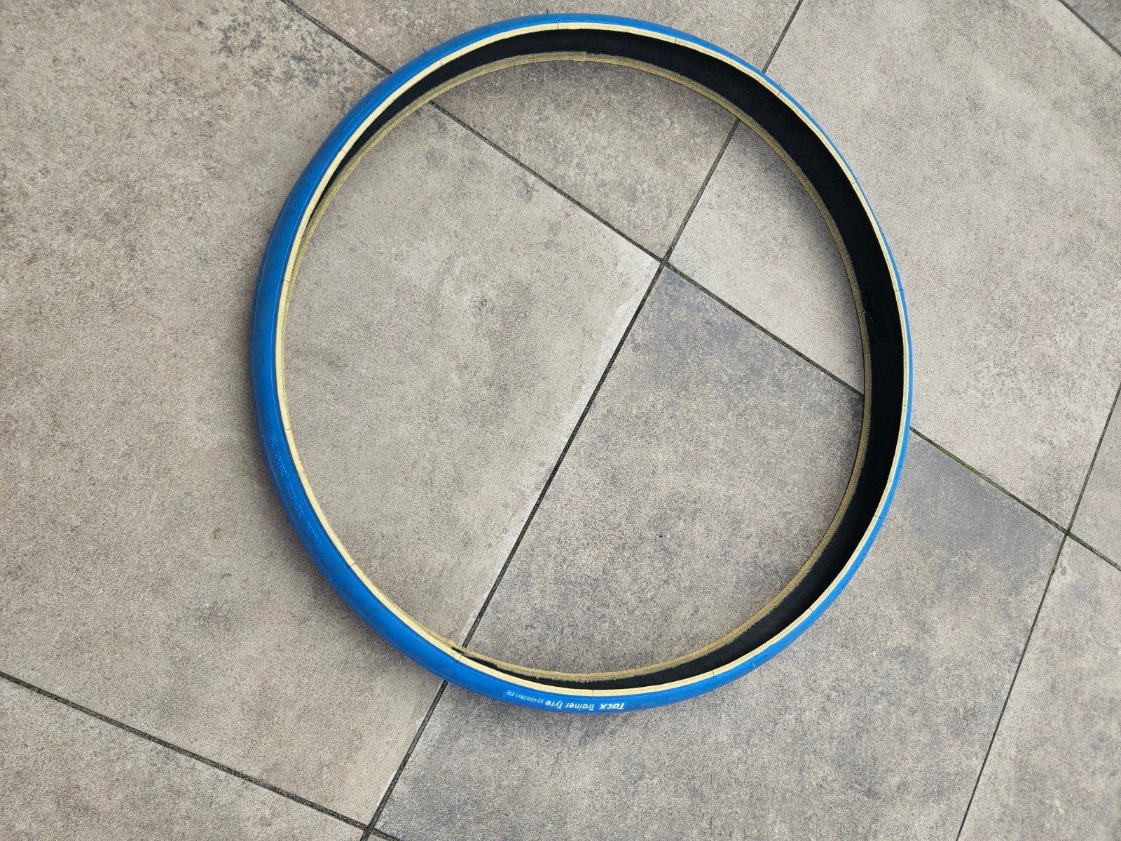 Tacx Trainer band Tyre 32-622 (28x1.25) - Blauw, Fietsen en Brommers, Band, Elektrische fiets, Ophalen of Verzenden, Zo goed als nieuw