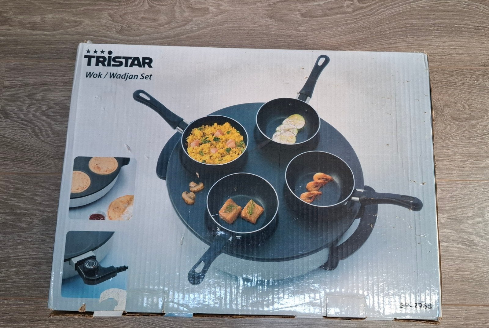 Tristar Wok / Wadjan Set - Elektrische Wokset, Ophalen, Nieuw