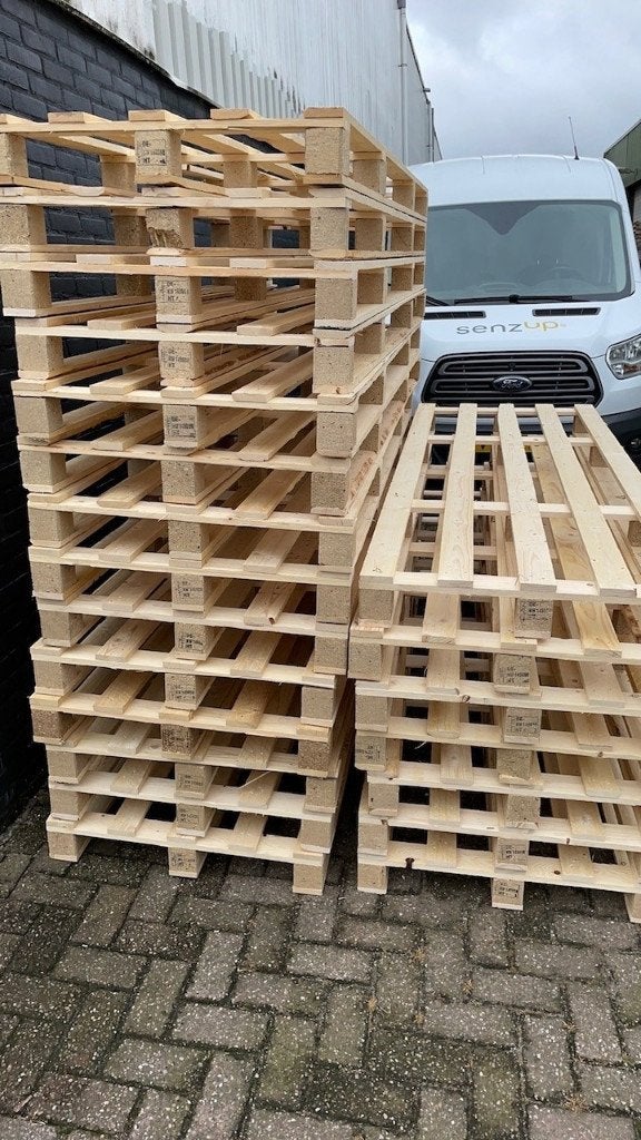 Pallets | Gratis af te halen | 7 st | 77x214 cm, Ophalen, Nieuw, 200 tot 250 cm, 50 mm of meer