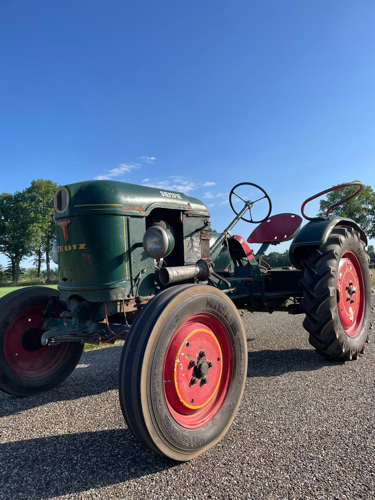 Deutz 1955 (siempie), Ophalen, Deutz - Fahr, Oldtimer, Tot 80 Pk