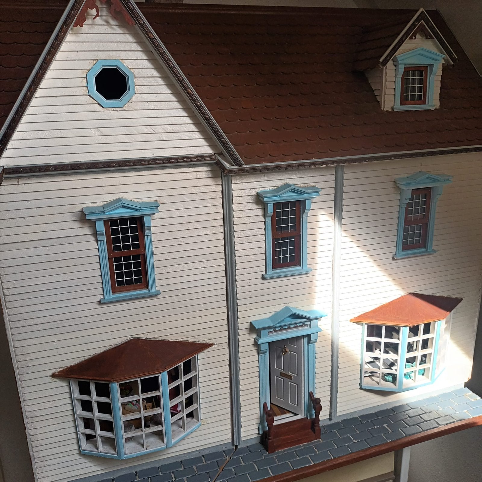 Poppenhuis voor volwassenen, limoges servies, Ophalen, Gebruikt, Decoratie